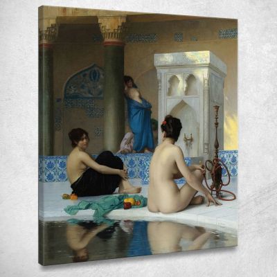 After The Bath Jean-Léon Gérôme jlg7 canvas print