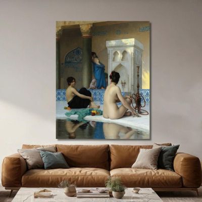 After The Bath Jean-Léon Gérôme jlg7 canvas print 