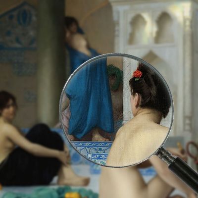 After The Bath Jean-Léon Gérôme jlg7 canvas print