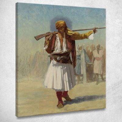 Arnaut Officer Jean-Léon Gérôme jlg18 canvas print 