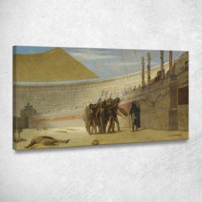 Hail Caesar We Who Are About To Die Salute You Jean-Léon Gérôme jlg23 canvas print 