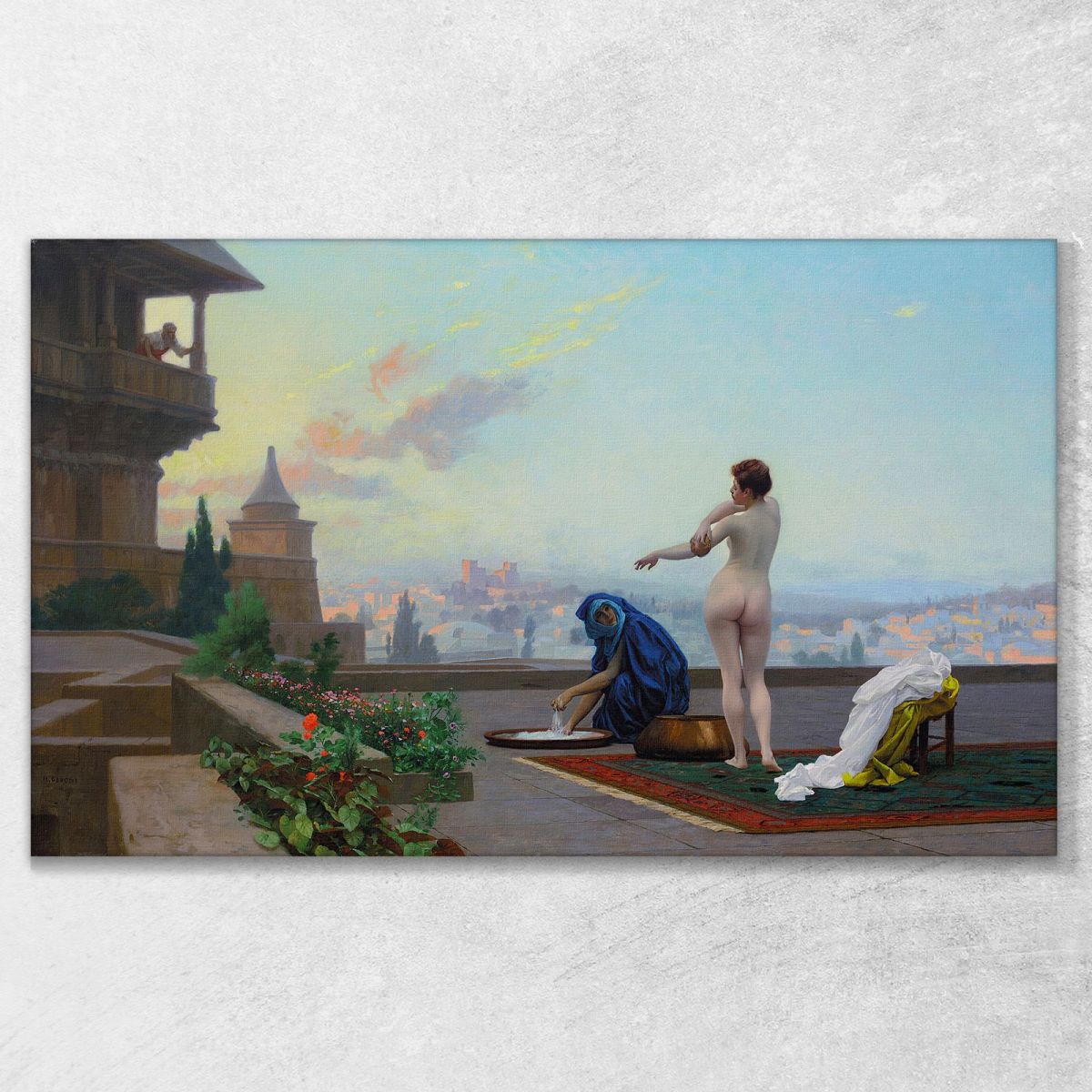 Bathsheba Jean-Léon Gérôme jlg28 canvas print 
