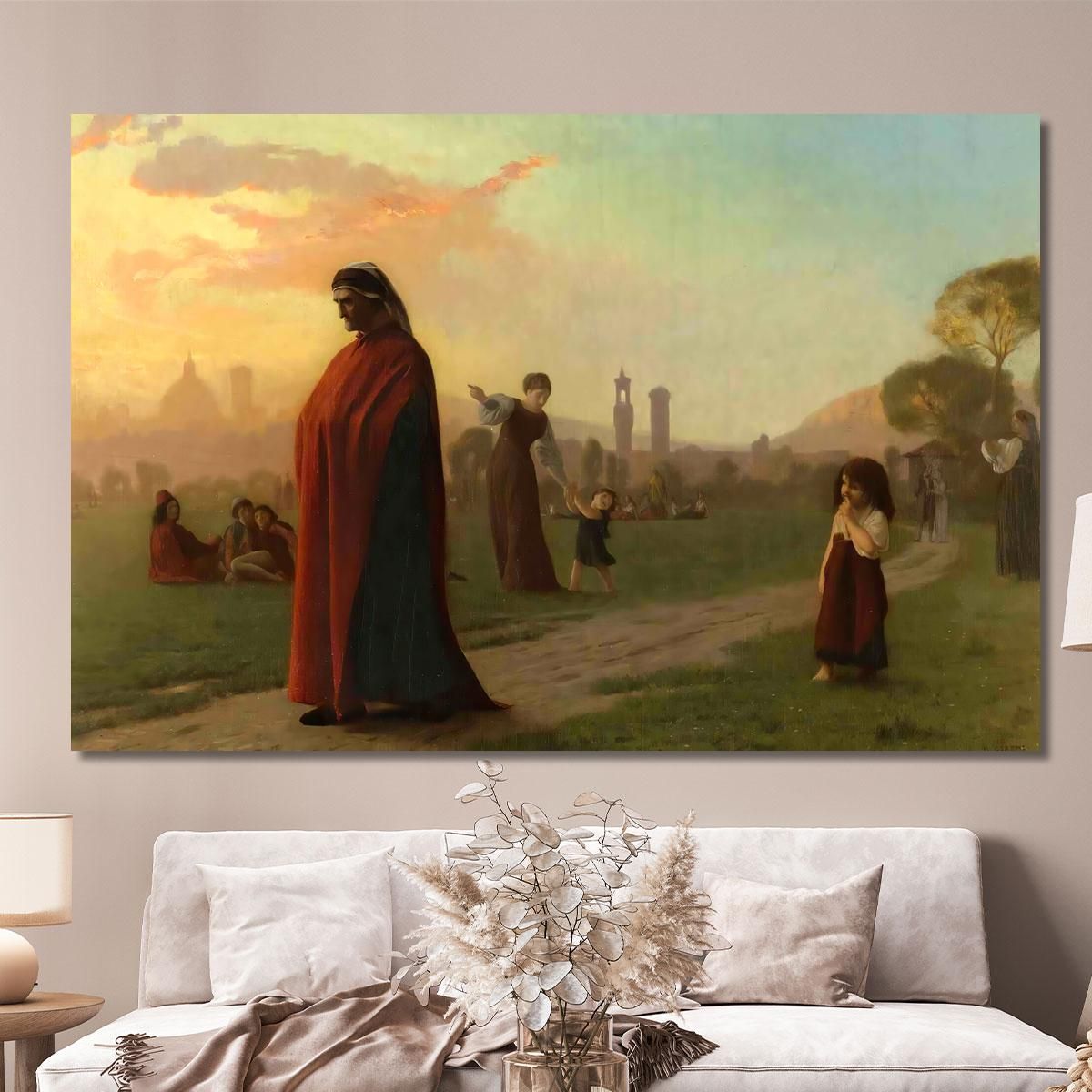 Dante He Hath Seen Hell Jean-Léon Gérôme jlg43 canvas print 