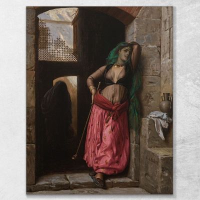 Young Girl From Cairo Jean-Léon Gérôme jlg62 canvas print 