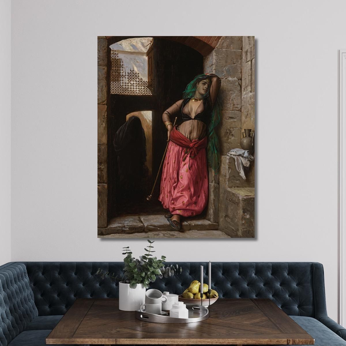 Young Girl From Cairo Jean-Léon Gérôme jlg62 canvas print 