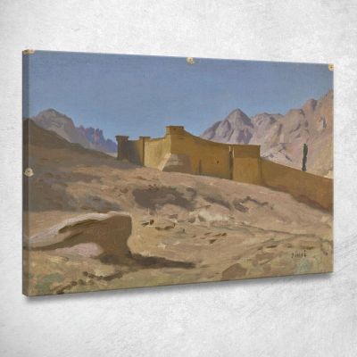 The Monastery Of Saint Catherine Jean-Léon Gérôme jlg74 canvas print 