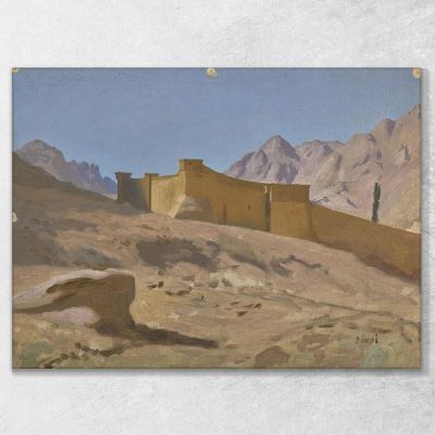 The Monastery Of Saint Catherine Jean-Léon Gérôme jlg74 canvas print 