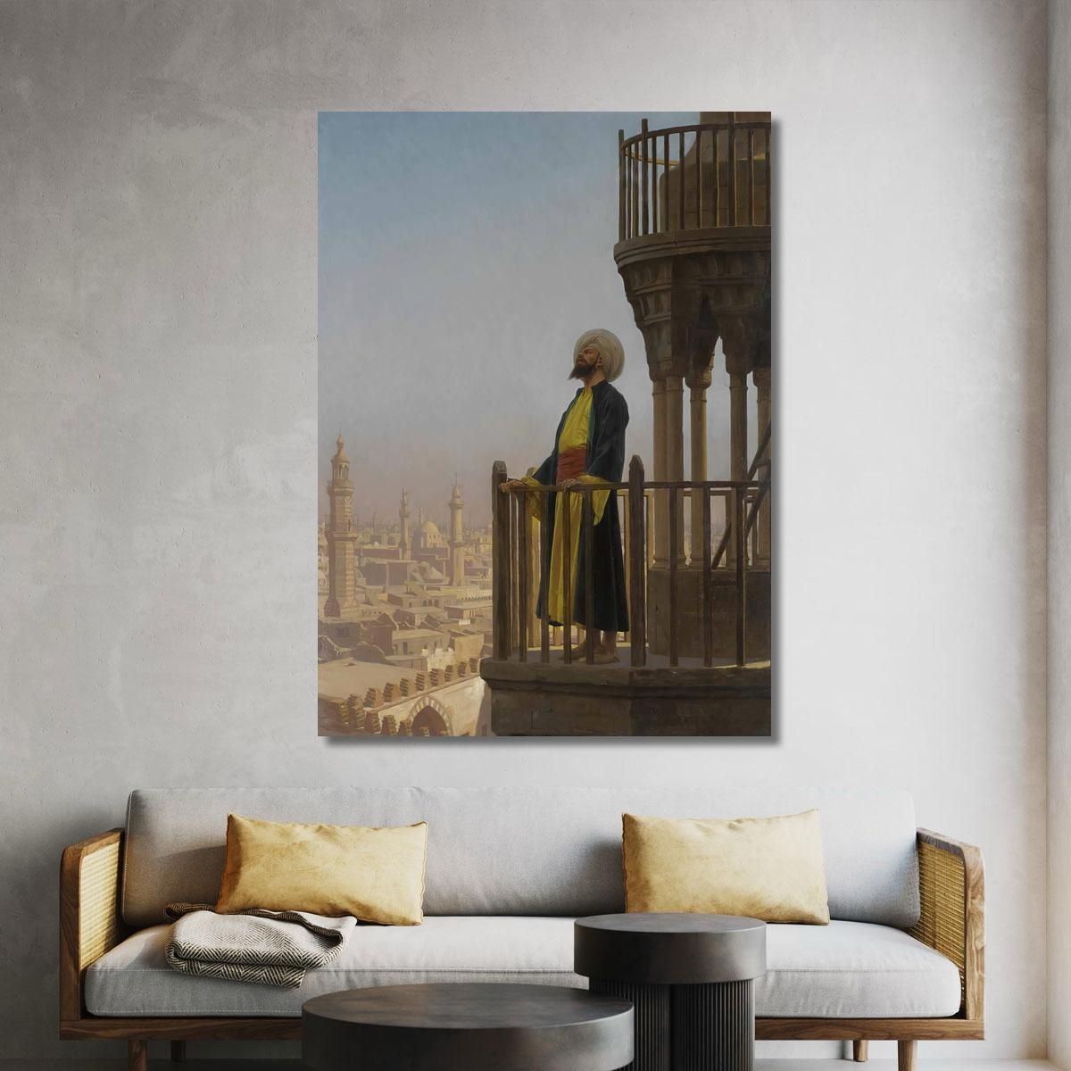 The Muezzins Jean-Léon Gérôme jlg75 canvas print 