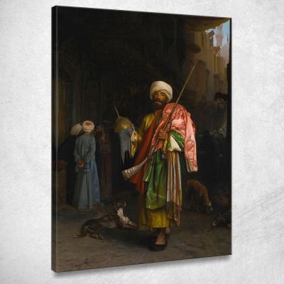 Street Merchant In Cairo Jean-Léon Gérôme jlg85 canvas print 