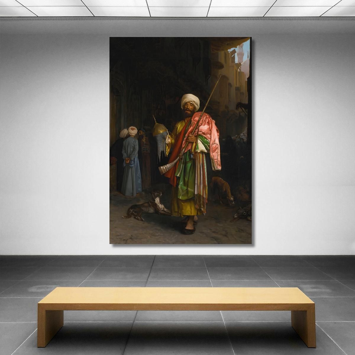 Street Merchant In Cairo Jean-Léon Gérôme jlg85 canvas print 