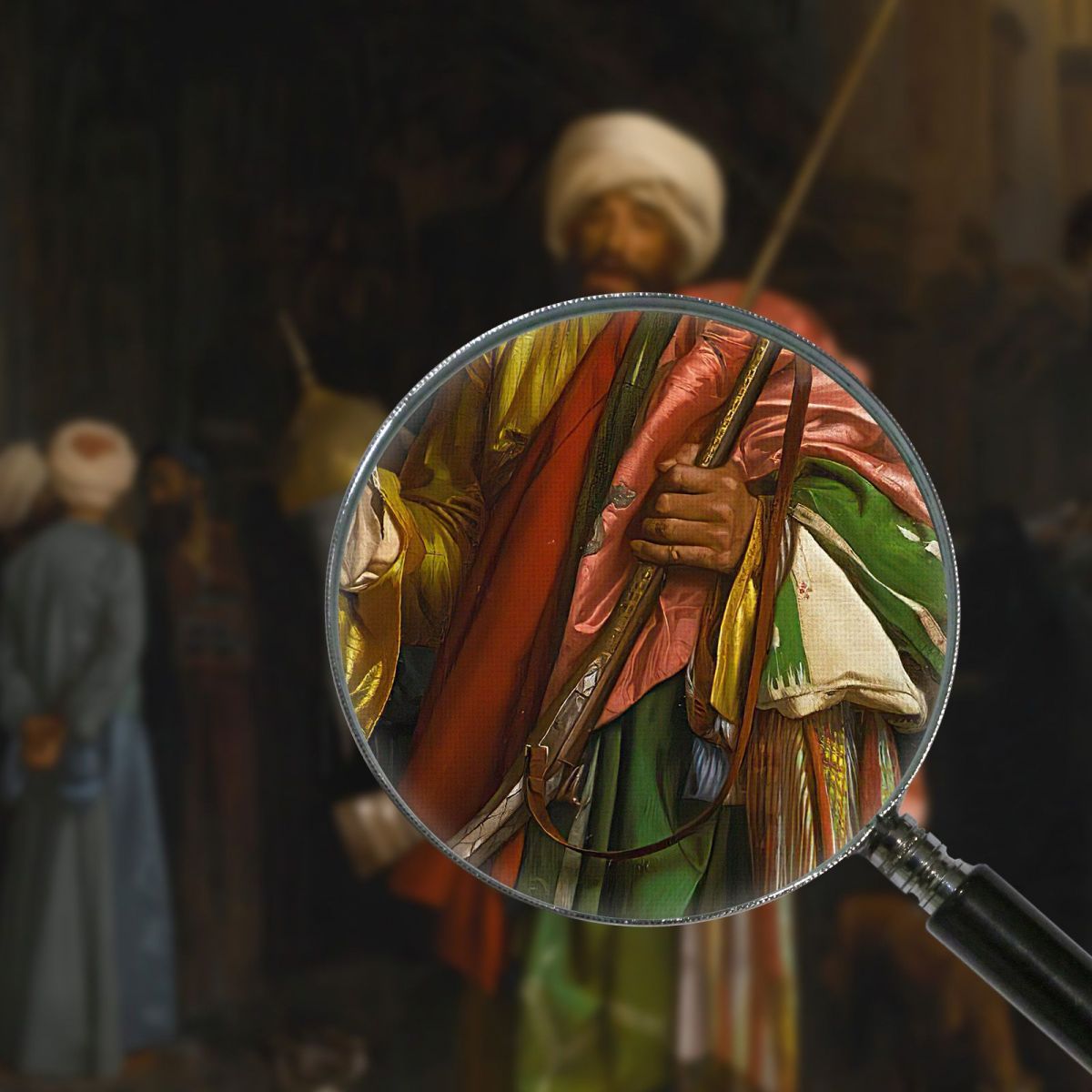 Street Merchant In Cairo Jean-Léon Gérôme jlg85 canvas print