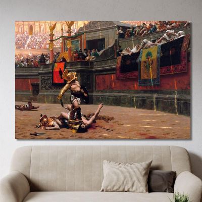 Thumbs Down Jean-Léon Gérôme jlg94 canvas print 