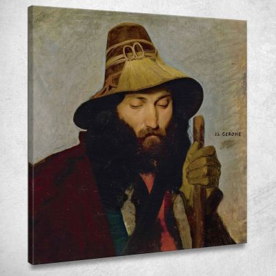 Portrait Of An Italian Man Jean-Léon Gérôme jlg99 canvas print 