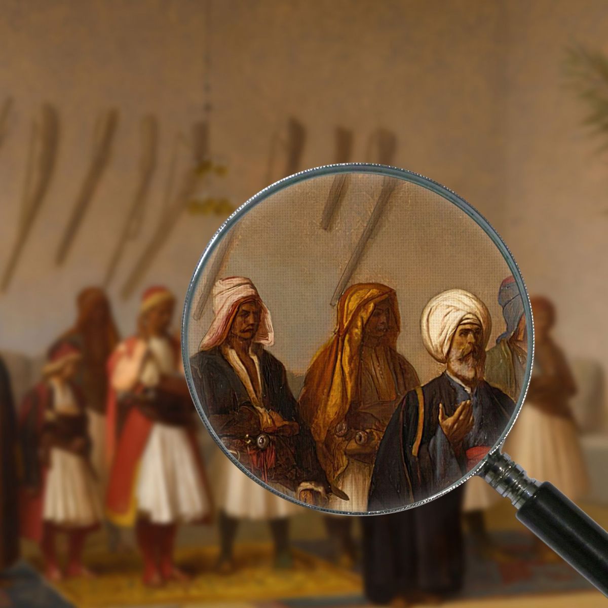 Prayer In The House Of The Arnaut Chief Jean-Léon Gérôme jlg104 canvas print