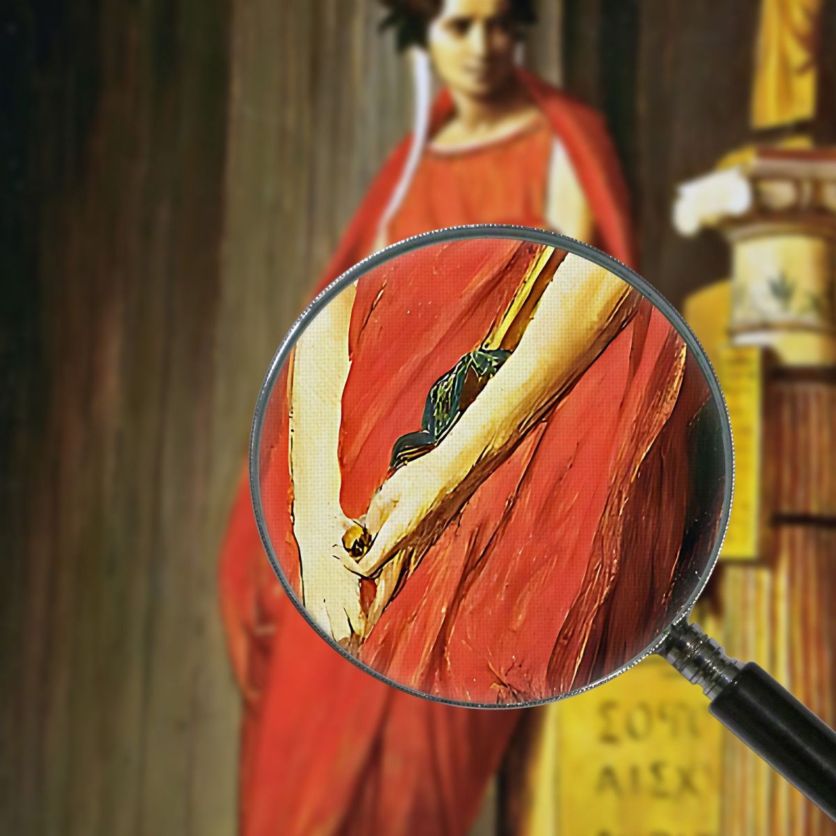 Rachel Jean-Léon Gérôme jlg112 canvas print