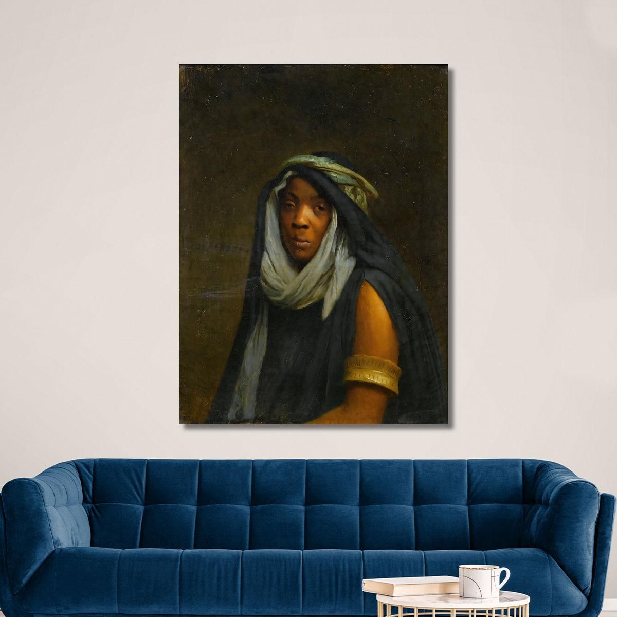 The Black Servant Girl Jean-Léon Gérôme jlg125 canvas print 