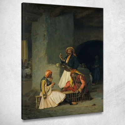 The Draught Players Jean-Léon Gérôme jlg133 canvas print 