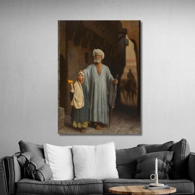 The Helping Hand Jean-Léon Gérôme jlg140 canvas print 