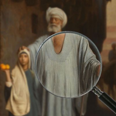 The Helping Hand Jean-Léon Gérôme jlg140 canvas print