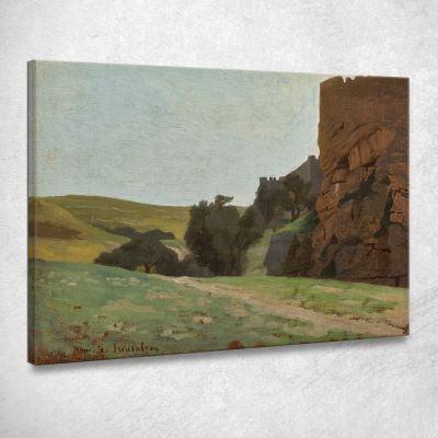 The Walls Of Jerusalem Jean-Léon Gérôme jlg152 canvas print 