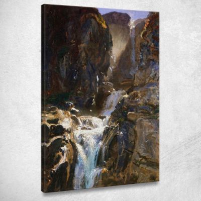 A Waterfall John Singer Sargent jss7 canvas print 