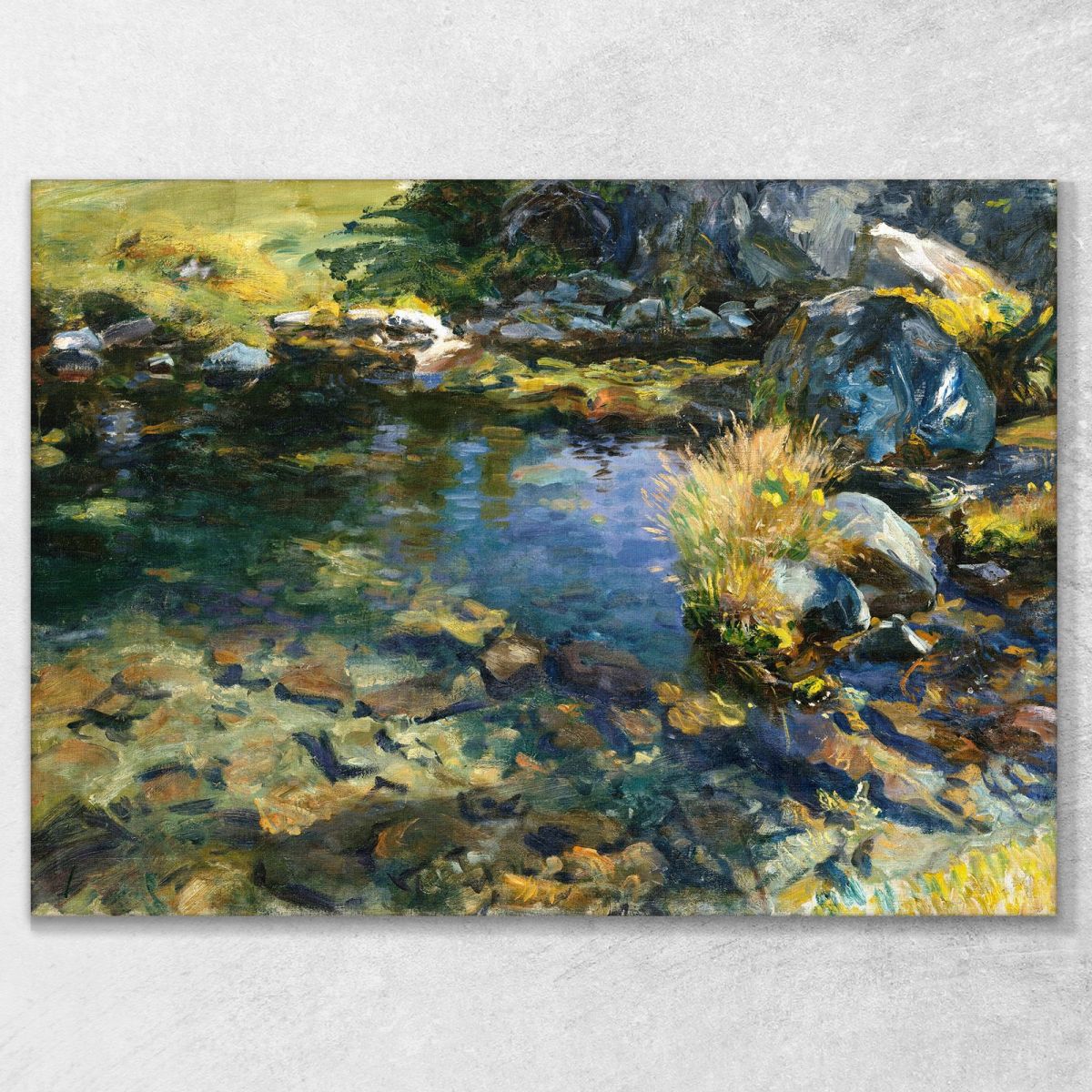 Alpine Pool John Singer Sargent jss11 canvas print 