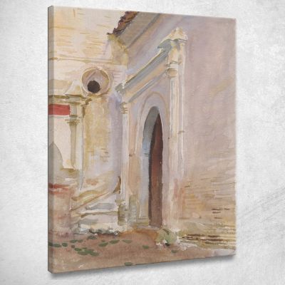 Arched Doorway John Singer Sargent jss18 canvas print 