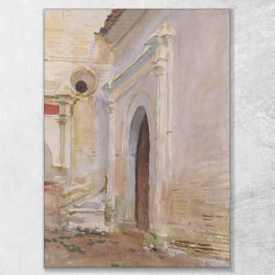 Arched Doorway John Singer Sargent jss18 canvas print 