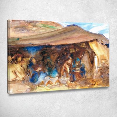 Bedouin Tent John Singer Sargent jss21 canvas print 