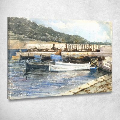 Boats John Singer Sargent jss25 canvas print 