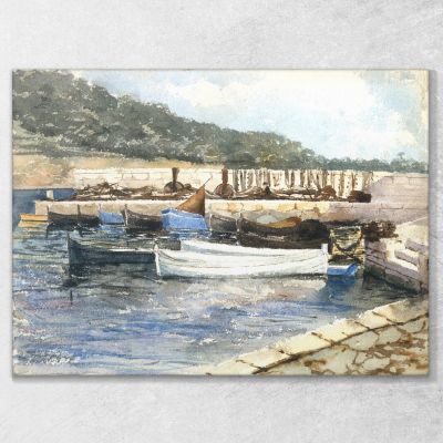 Boats John Singer Sargent jss25 canvas print 