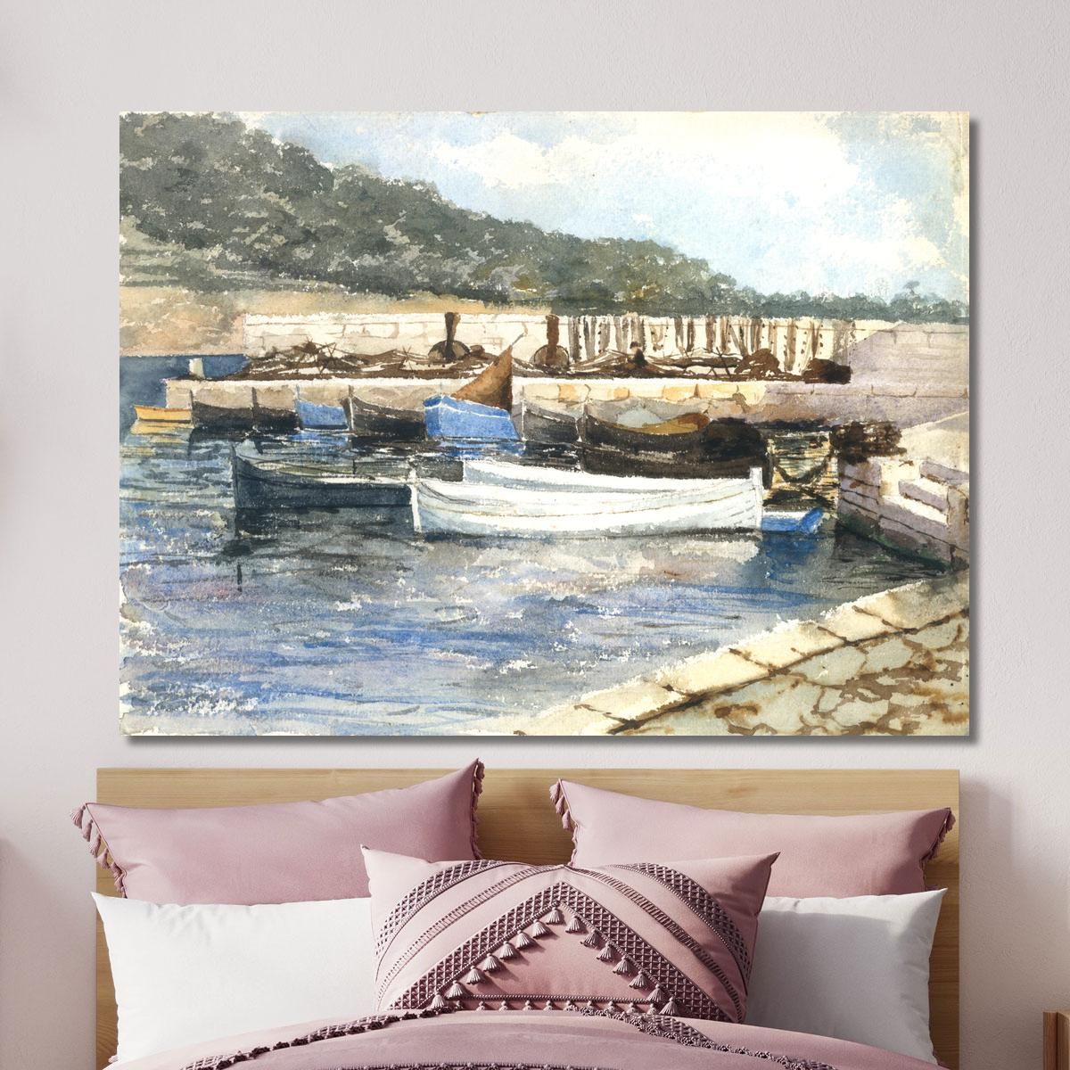 Boats John Singer Sargent jss25 canvas print 