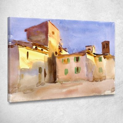 Borgo San Lorenzo 2 John Singer Sargent jss27 canvas print 