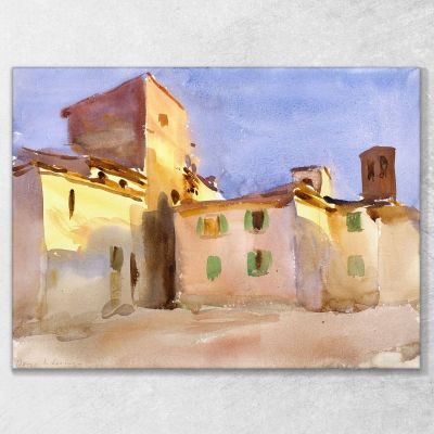 Borgo San Lorenzo 2 John Singer Sargent jss27 canvas print 