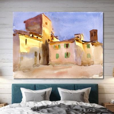 Borgo San Lorenzo 2 John Singer Sargent jss27 canvas print 