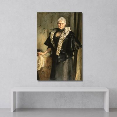 Constance Wynne-Roberts Mrs Ernest Hills Of Redleaf John Singer Sargent jss49 canvas print 