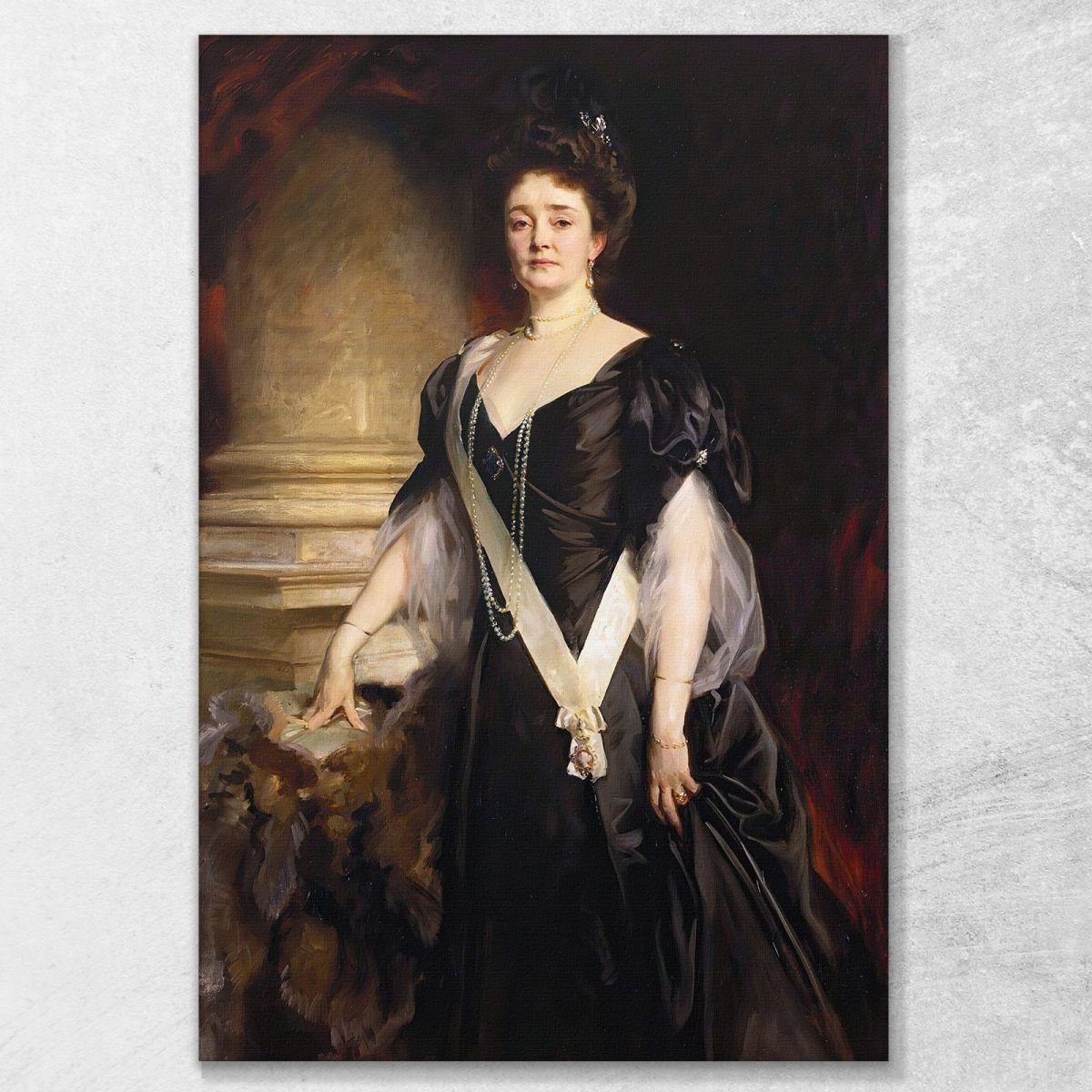 Duchess Louise Margaret Of Connaught 1860 1917 Née Princess Of Prussia. John Singer Sargent jss56 canvas print 