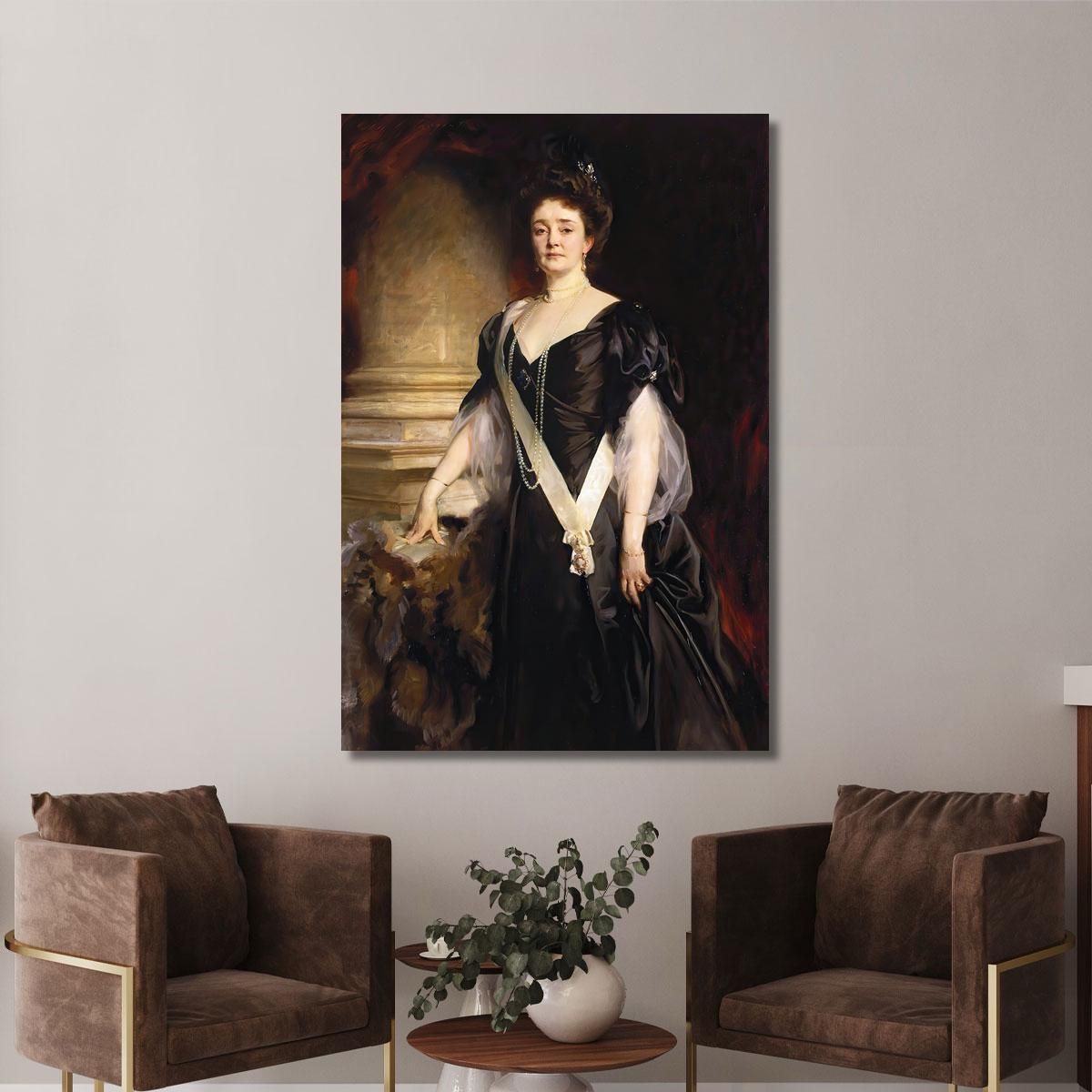 Duchess Louise Margaret Of Connaught 1860 1917 Née Princess Of Prussia. John Singer Sargent jss56 canvas print 