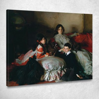 Essie Ruby And Ferdinand Wertheimer John Singer Sargent jss72 canvas print 