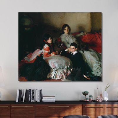 Essie Ruby And Ferdinand Wertheimer John Singer Sargent jss72 canvas print 