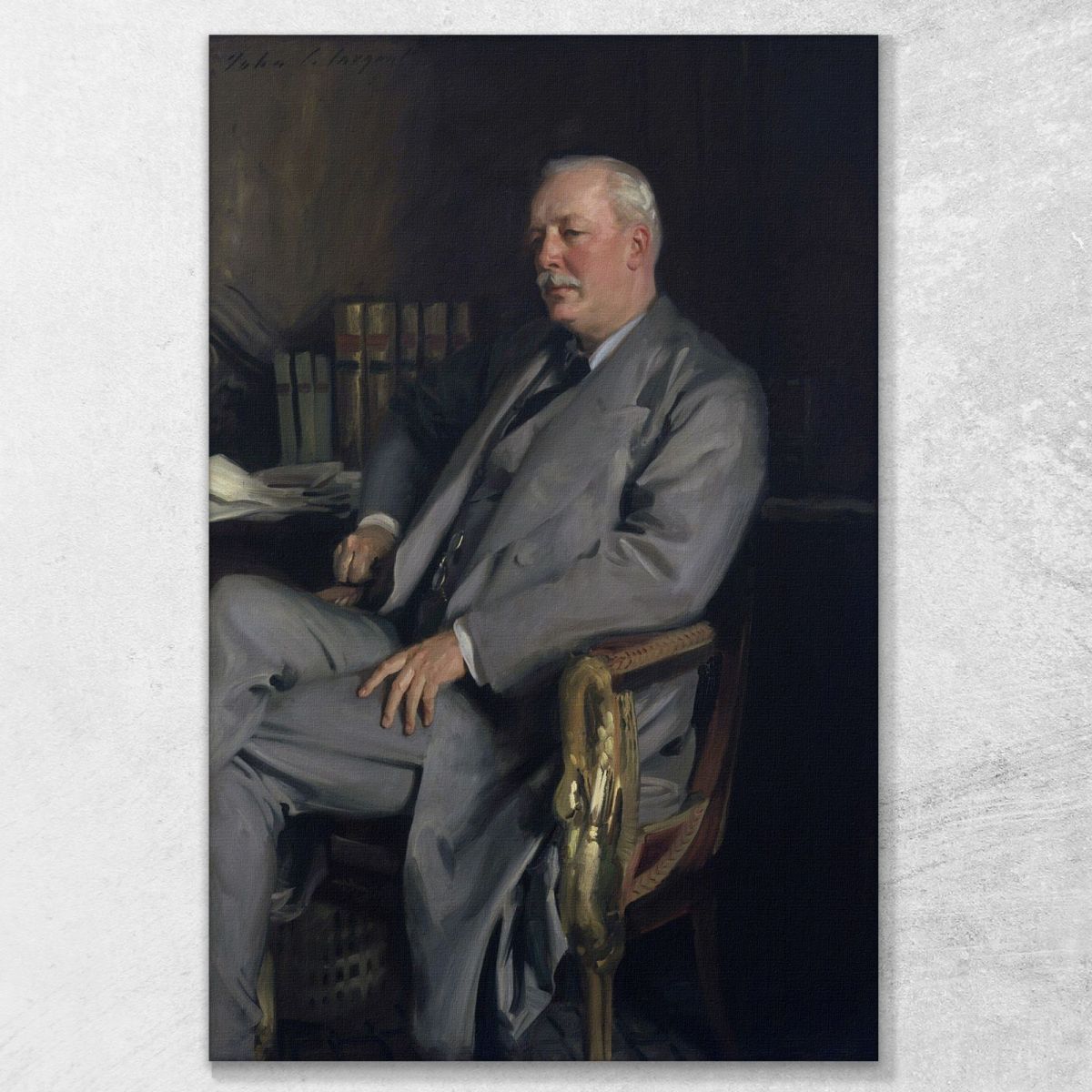 Evelyn Baring 1St Earl Of Cromer John Singer Sargent jss73 canvas print 