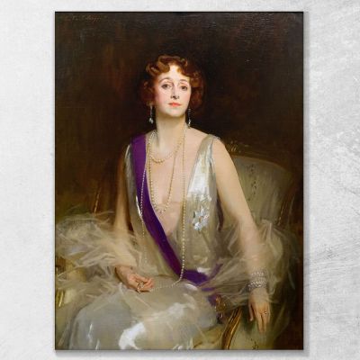 Grace Elvina Marchioness Curzon Of Kedleston John Singer Sargent jss97 canvas print 