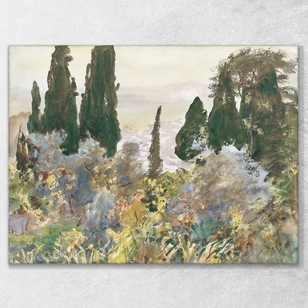 Granada John Singer Sargent jss99 canvas print 