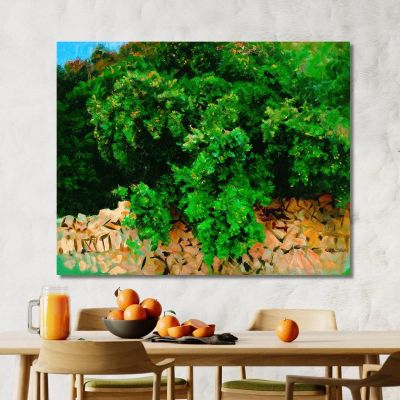 Ilex Wood. Majorca John Singer Sargent jss111 canvas print 