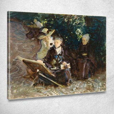 In The Generalife John Singer Sargent jss113 canvas print 