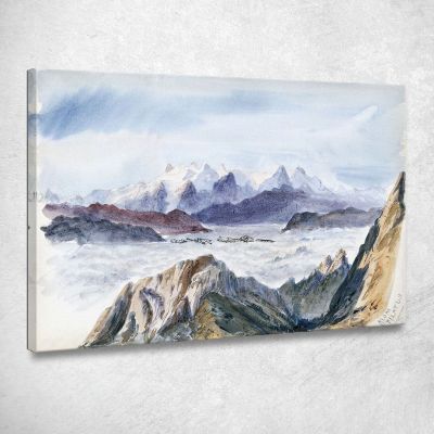 Iselle From Mount Pilatus John Singer Sargent jss117 canvas print 