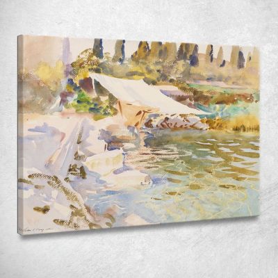 Lake Garda John Singer Sargent jss128 canvas print 