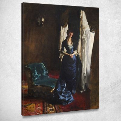 Mrs. Paul Escudier John Singer Sargent jss145 canvas print 