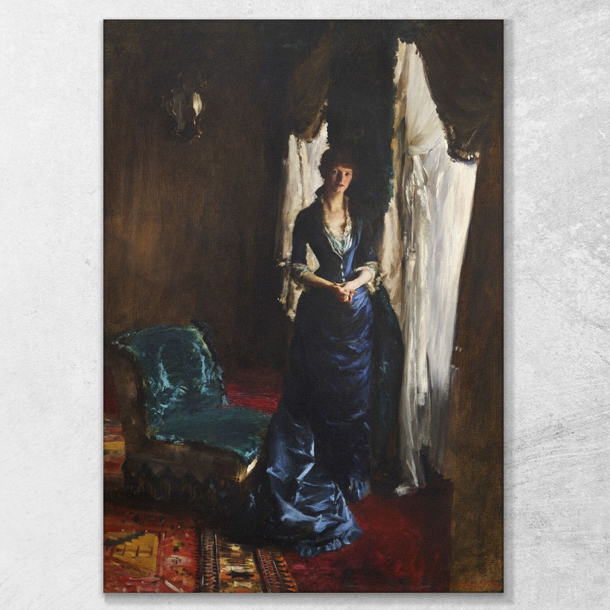 Mrs. Paul Escudier John Singer Sargent jss145 canvas print 