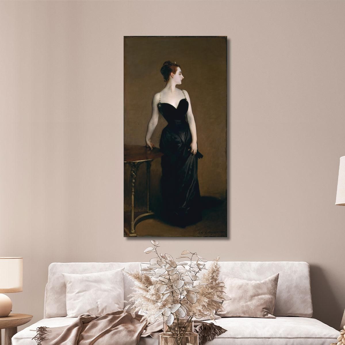 Madame X Madame Pierre Gautreau John Singer Sargent jss147 canvas print 